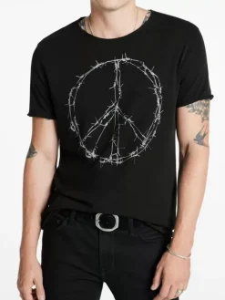 BARBWIRE PEACE TEE