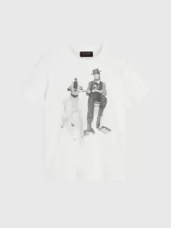BOWIE WITH DOG TEE