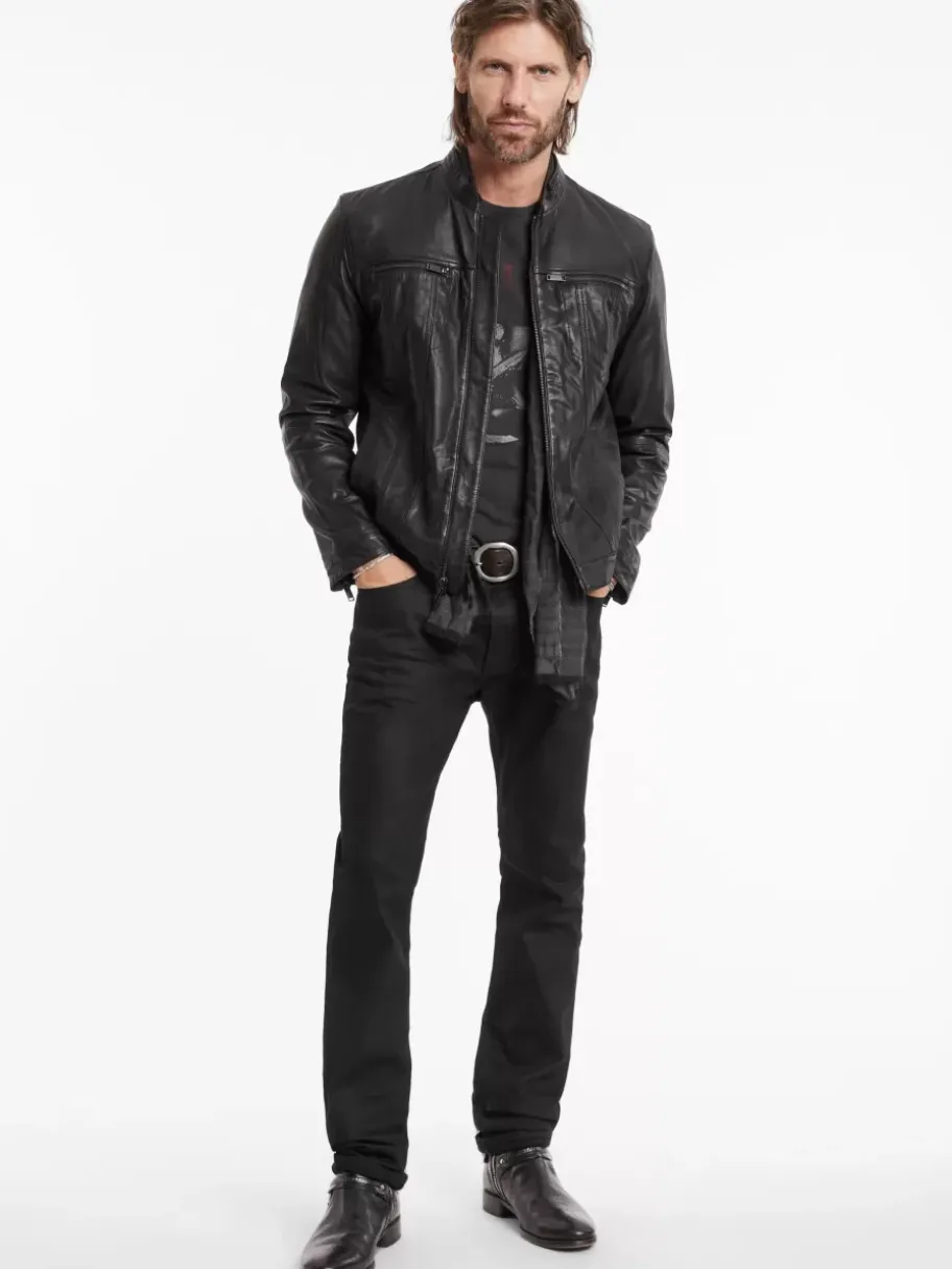 BRANDO BAND COLLAR JACKET
