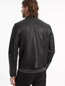 BRANDO BAND COLLAR JACKET