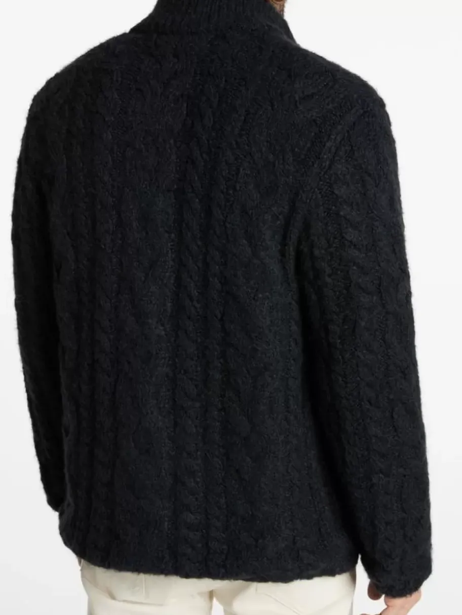 BRANDT CABLE SWEATER