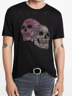 DOUBLE SKULL TEE