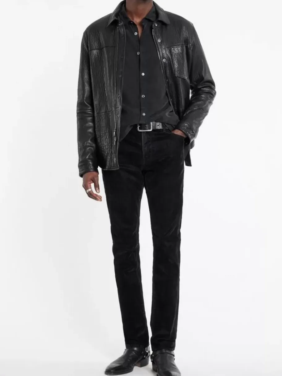 J702 - FLOCKED DENIM