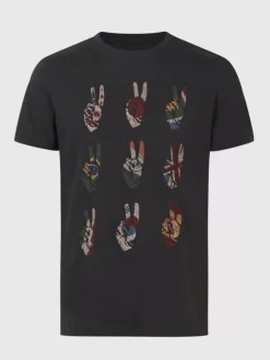 MULTI PEACE HAND TEE