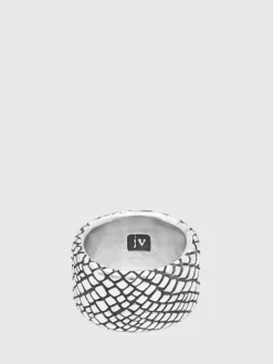 SNAKESKIN BAND RING